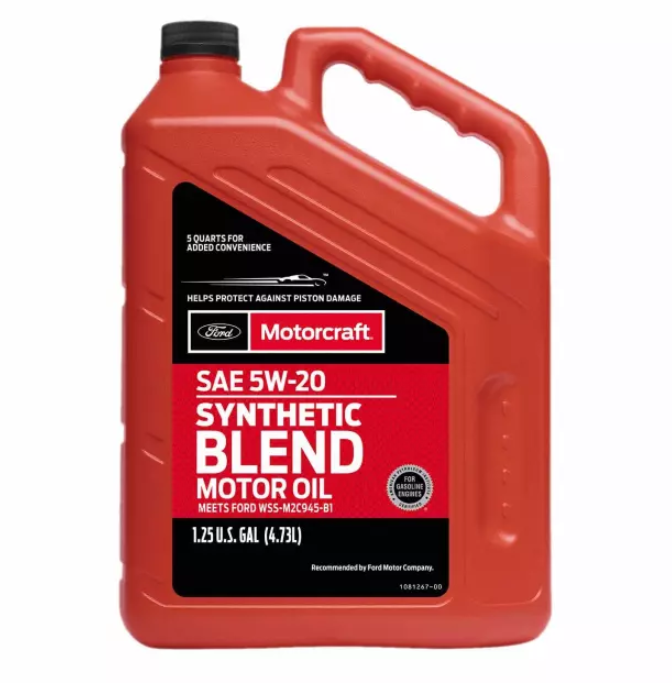 ზეთი ძრავის 5W20 5L BLEND MOTORCRAFT